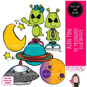 Aliens clip art, Space clip art, Planet clip art Mini