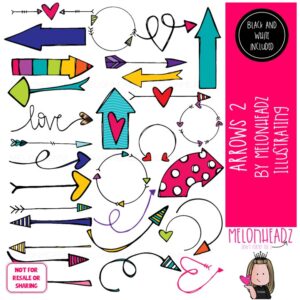 Arrows clip art 2, Point clip art COMBO PACK