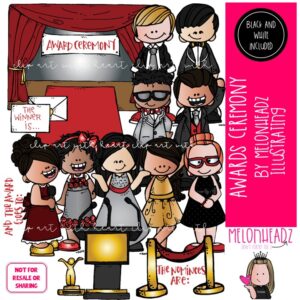Awards Ceremony  clip art, Red Carpet clip art COMBO PACK