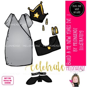 Build A Me clip art 1, New Years Eve Mini