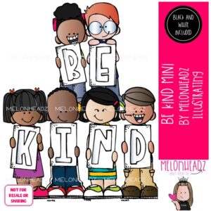 Be Kind clip art Mini
