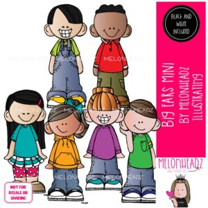 Big Ears clip art, kids Mini