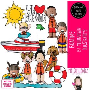 Boating clip art, sport, hobby COMBO PACK