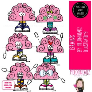 Brains clip art, body, anatomy Mini