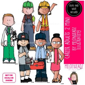 Career 2 clip art, Adults, occupation, job Mini