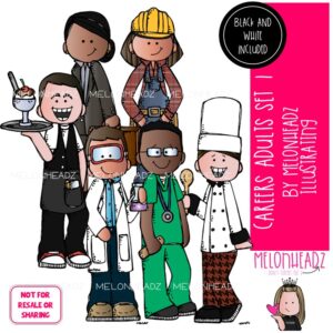 Career clip art, Adults, occupation, job Mini