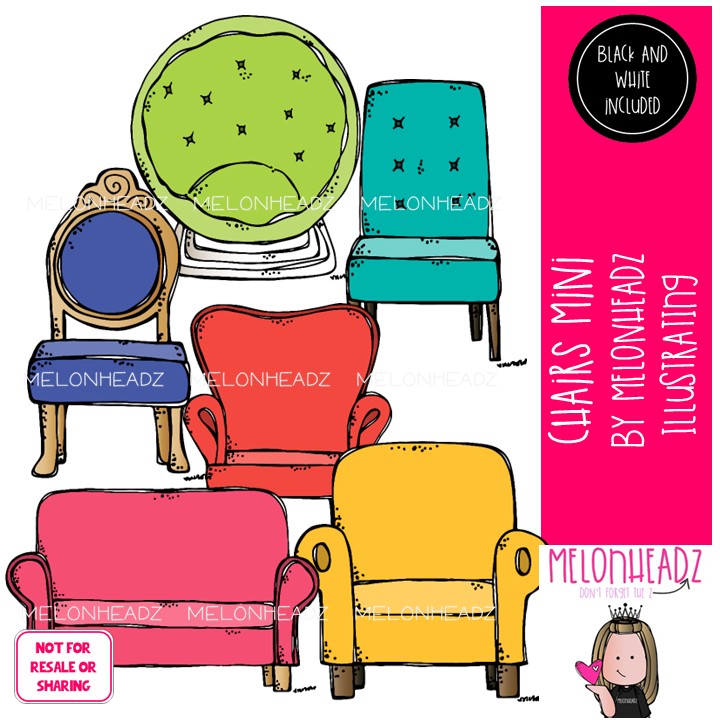 Chair clip art, furniture, couch Mini