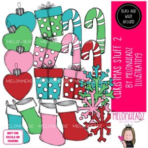 Christmas Stuff clip art Set 2, Ornament clip art COMBO PACK
