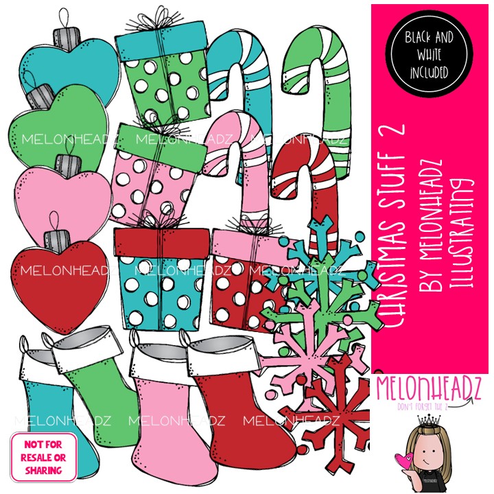 Christmas Stuff clip art Set 2, Ornament clip art COMBO PACK