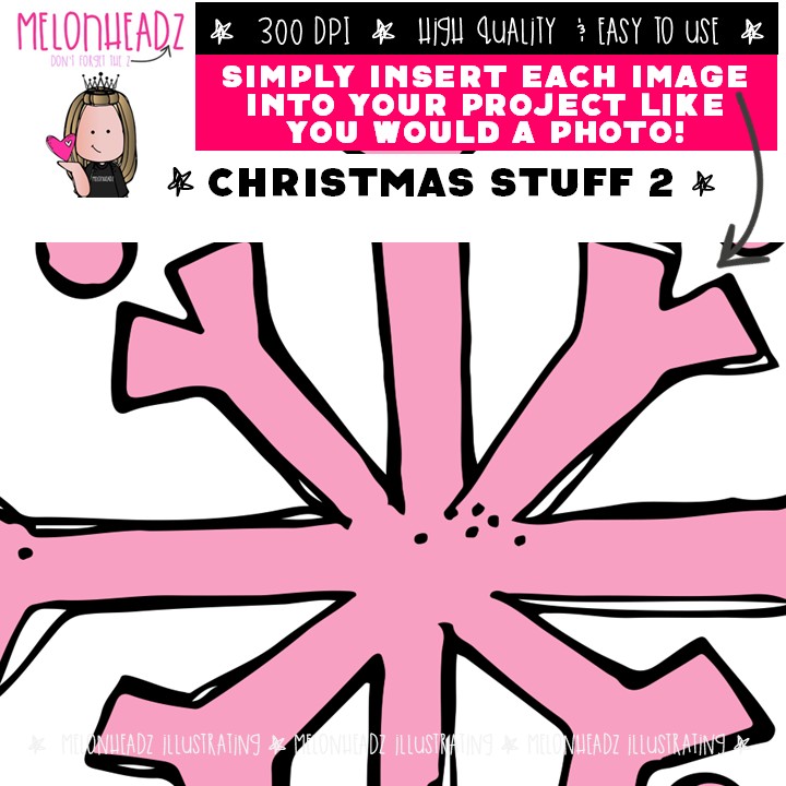 Christmas Stuff clip art Set 2, Ornament clip art COMBO PACK - Image 3