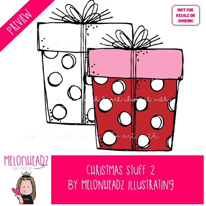 Christmas Stuff clip art Set 2, Ornament clip art COMBO PACK - Image 2