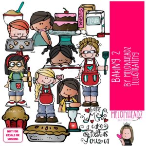 Baking clip art Part 2, Cookie clip art, Career clip art COLORED Version