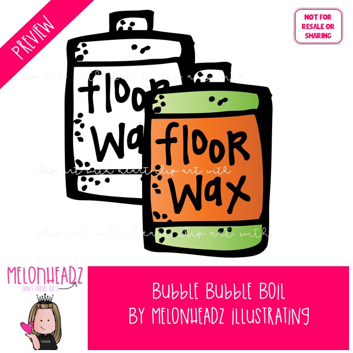 Bubble Bubble Boil clip art, literature, book companion, Halloween COMBO PACK