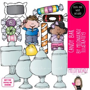 Candy Bar clip art, jar, Lil Bitz COMBO PACK