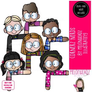 Cornerz clip art, Nerds, topper Mini