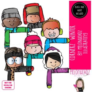 Cornerz clip art, Winter clip art Mini