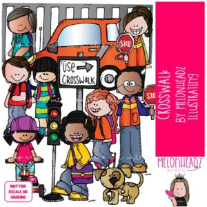 Crosswalk clip art, Safety clip art, After School clip art