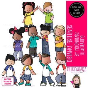 Distance Greetings clip art, Welcome clip art, Hello and Goodbye clip art Mini