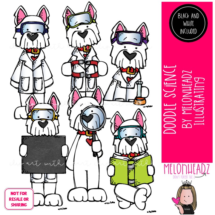 Doodle clip art, Science, dog Mini