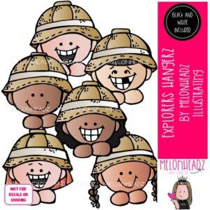 Explorers clip art, Hangerz, Safari Mini