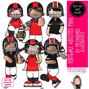 Football kidlettes clip art, sport, player Mini