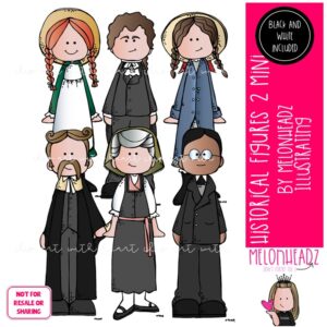 Historical Figures 2 clip art, Francis Scott Key Mini