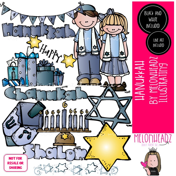 Hanukkah clip art clip art, Jewish clip art COMBO PACK