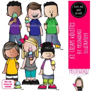 Ice Cream clip art, Kidlettes, cone Mini