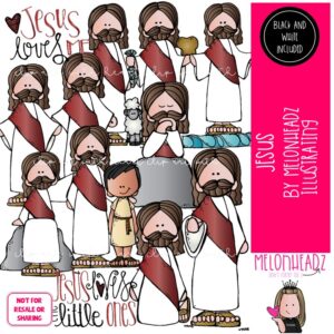 Jesus clip art, LDS, Christian COMBO PACK