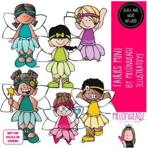 Fairies clip art, pixie Mini