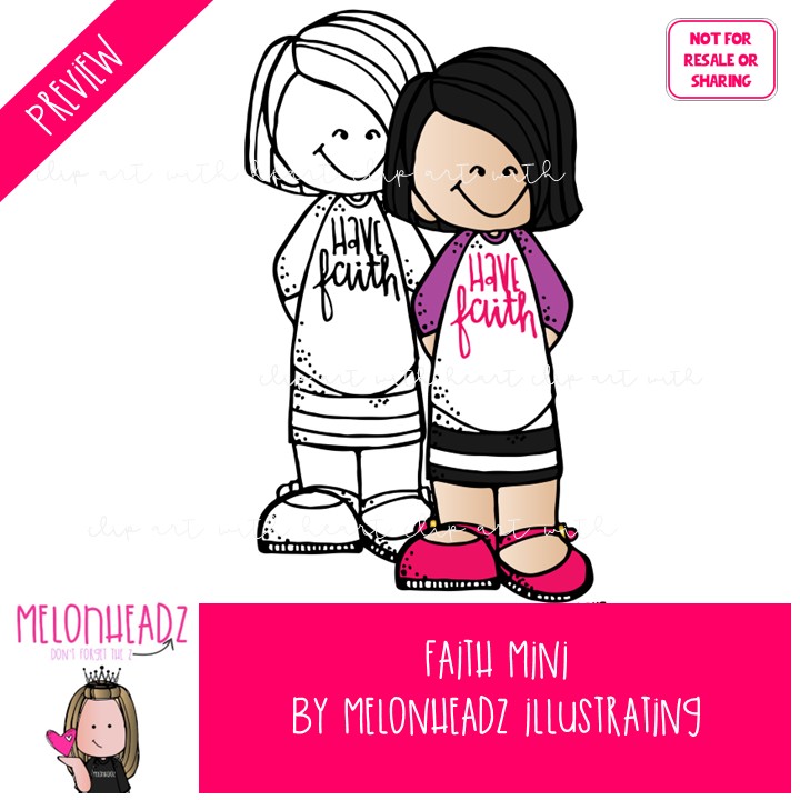 Faith clip art, mustard seed, LDS, Christian Mini - Image 2