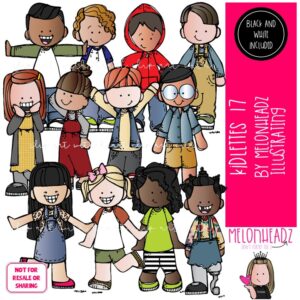 Kidlettes clip art 17, kids clip art COMBO PACK
