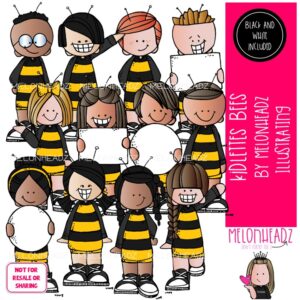 Kidlettes clip art, Bee clip art, Spelling Bee clip art, Costume COMBO PACK
