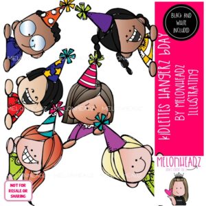 Kidlettes clip art, Hangerz, Birthday Mini