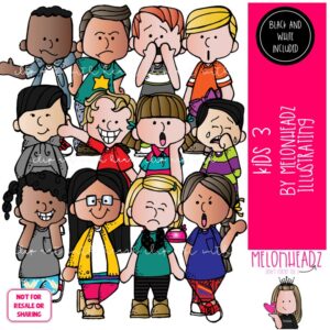 Kids clip art 3 COMBO PACK