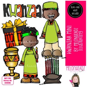 Kwanzaa clip art, kinara clip art Mini