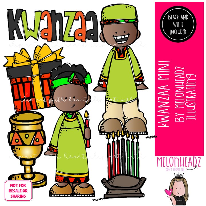 Kwanzaa clip art, kinara clip art Mini