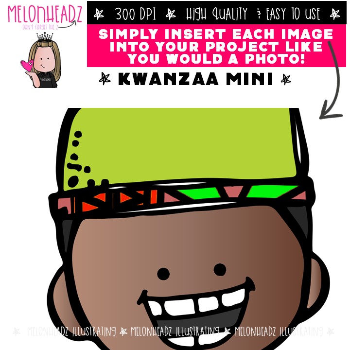 Kwanzaa clip art, kinara clip art Mini - Image 3