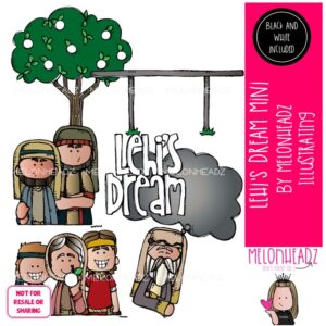 Lehi's Dream clip art, LDS, Book of Mormon 2020 Mini