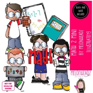 Math 2 clip art, Kidlettes Mini