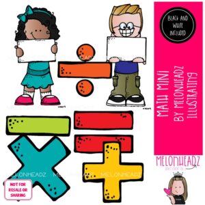 Math clip art, Math Symbols clip art Mini