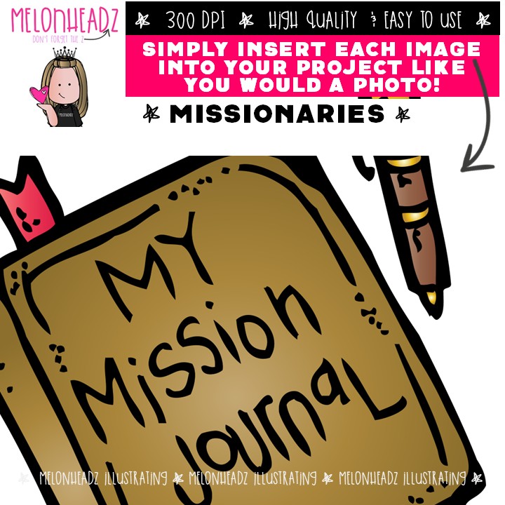 LDS Missionaries clip art COMBO PACK - Image 3