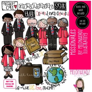 LDS Missionaries clip art COMBO PACK