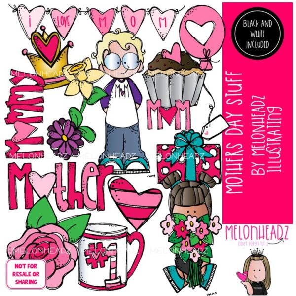 Mothers Day Stuff clip art - COMBO PACK