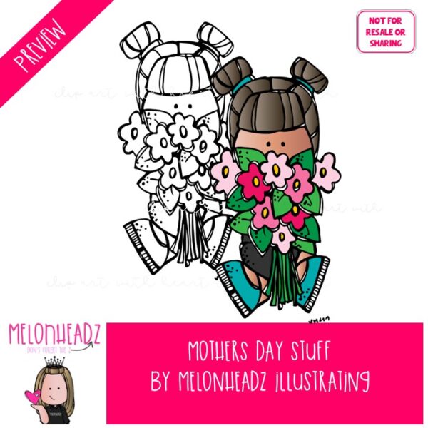 Mothers Day Stuff clip art - COMBO PACK - Image 2