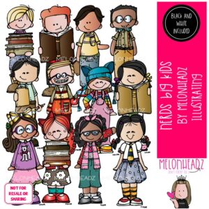 Nerds clip art, Big Kids clip art, Teenager clip art COMBO PACK