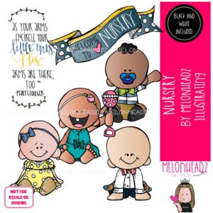 Nursery clip art, Baby clip art, LDS clip art Mini