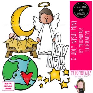 O Holy Night clip art, Christmas clip art, Nativity clip art Mini
