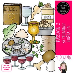 Passover clip art 2, Bible COMBO PACK