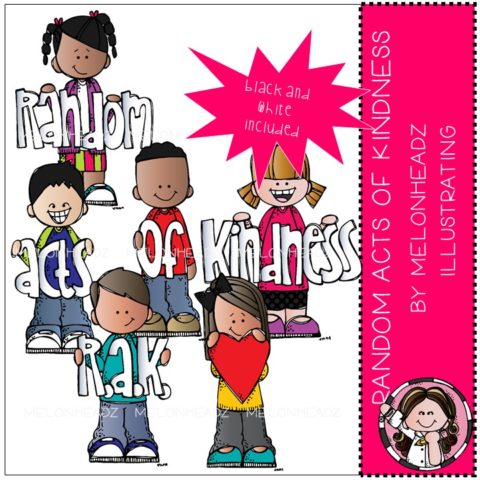 Random Acts of Kindness clip art – Mini - Melonheadz